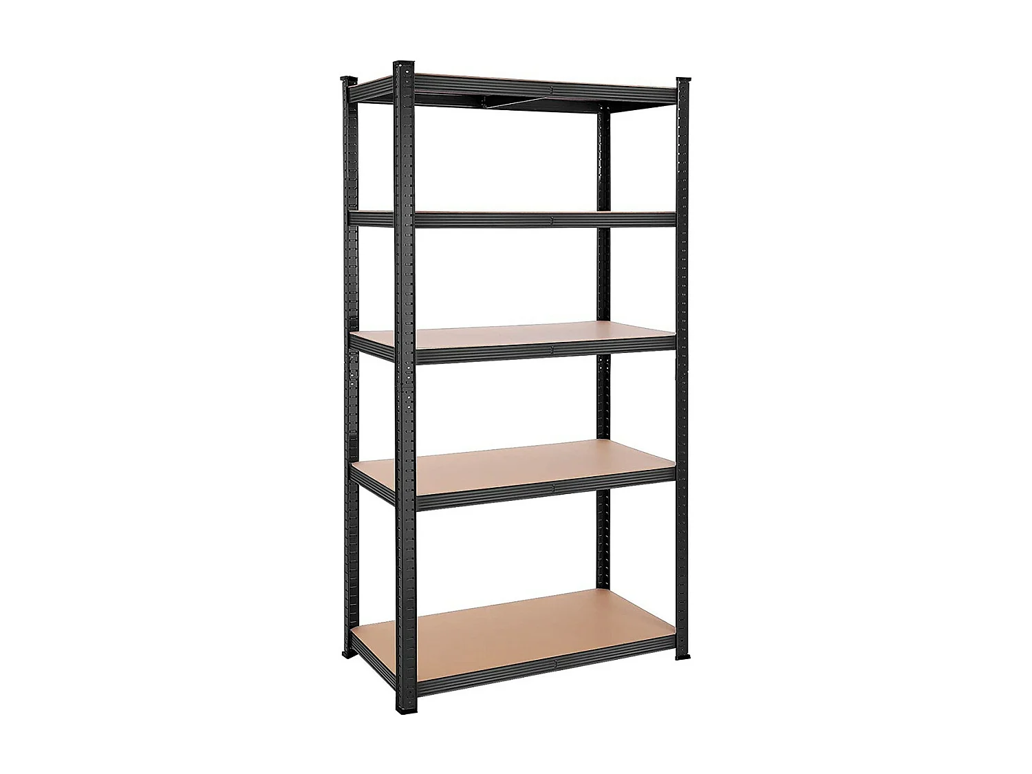 Estantería de 5 niveles ajustables para carga pesada - H200 cm