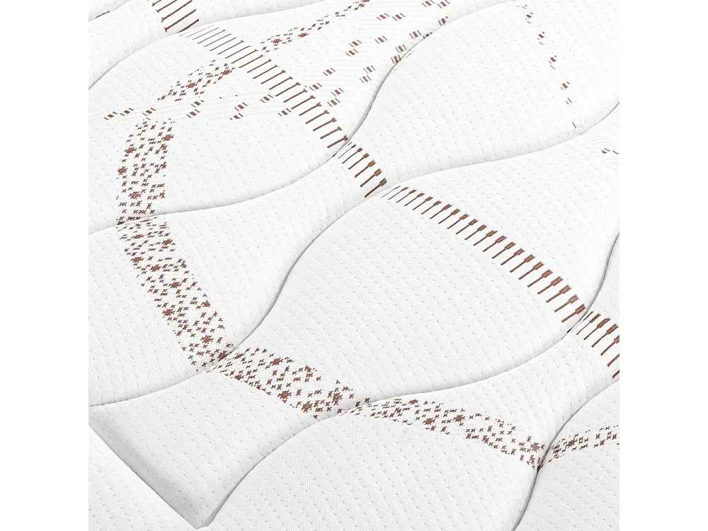 Matelas + sommier tapissier 2x80x200 Mousse - Myriade - Soutien medium