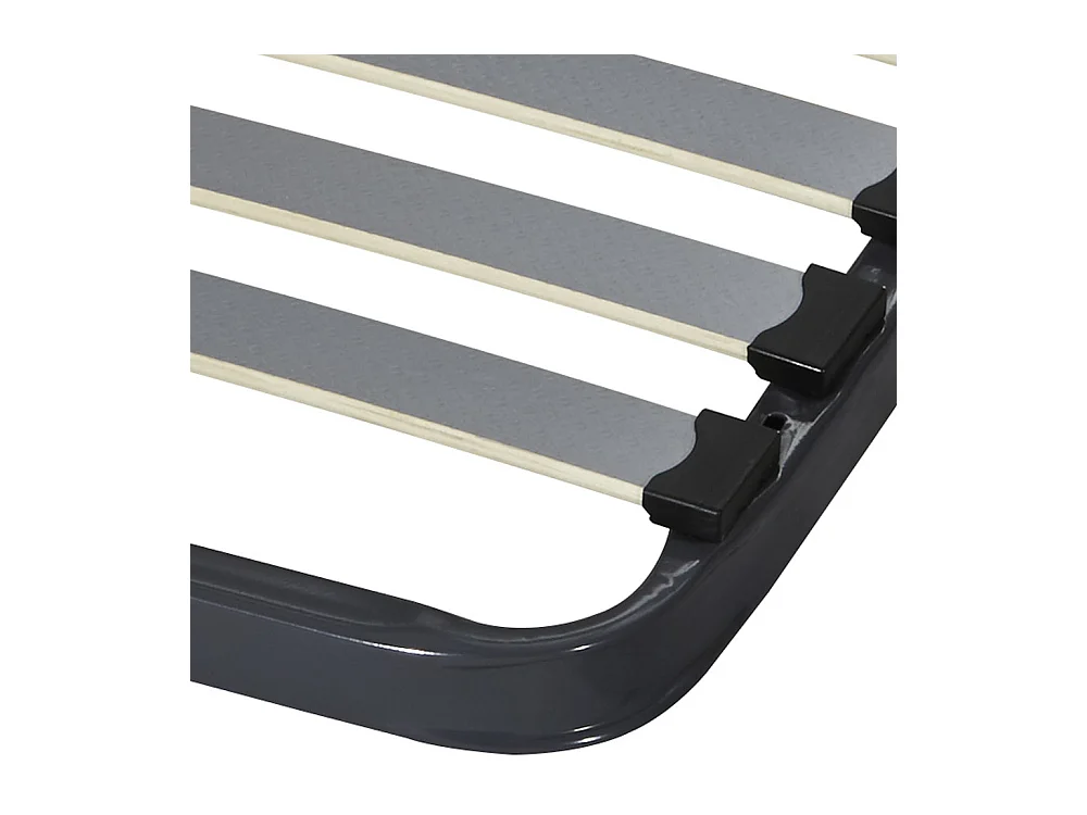 Sommier à lattes + pieds 140x190 C220 - 40 lattes bois - Fabrication française