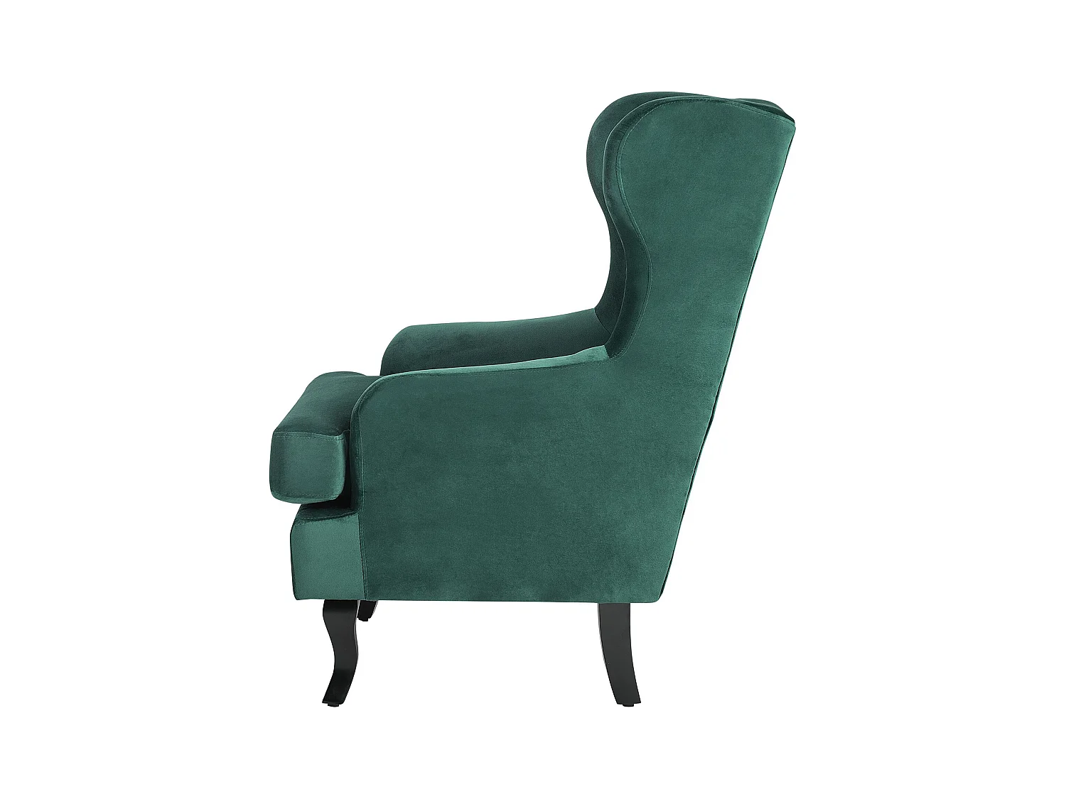 Fauteuil ALTA Velours Vert foncé