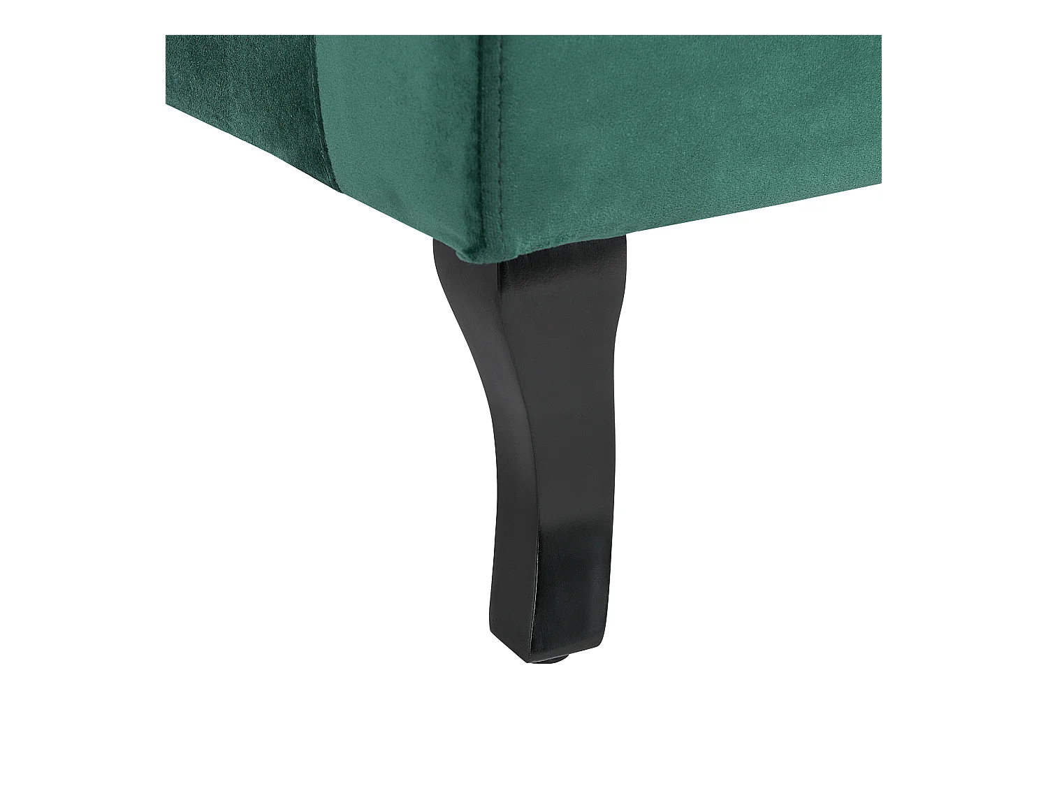 Fauteuil ALTA Velours Vert foncé