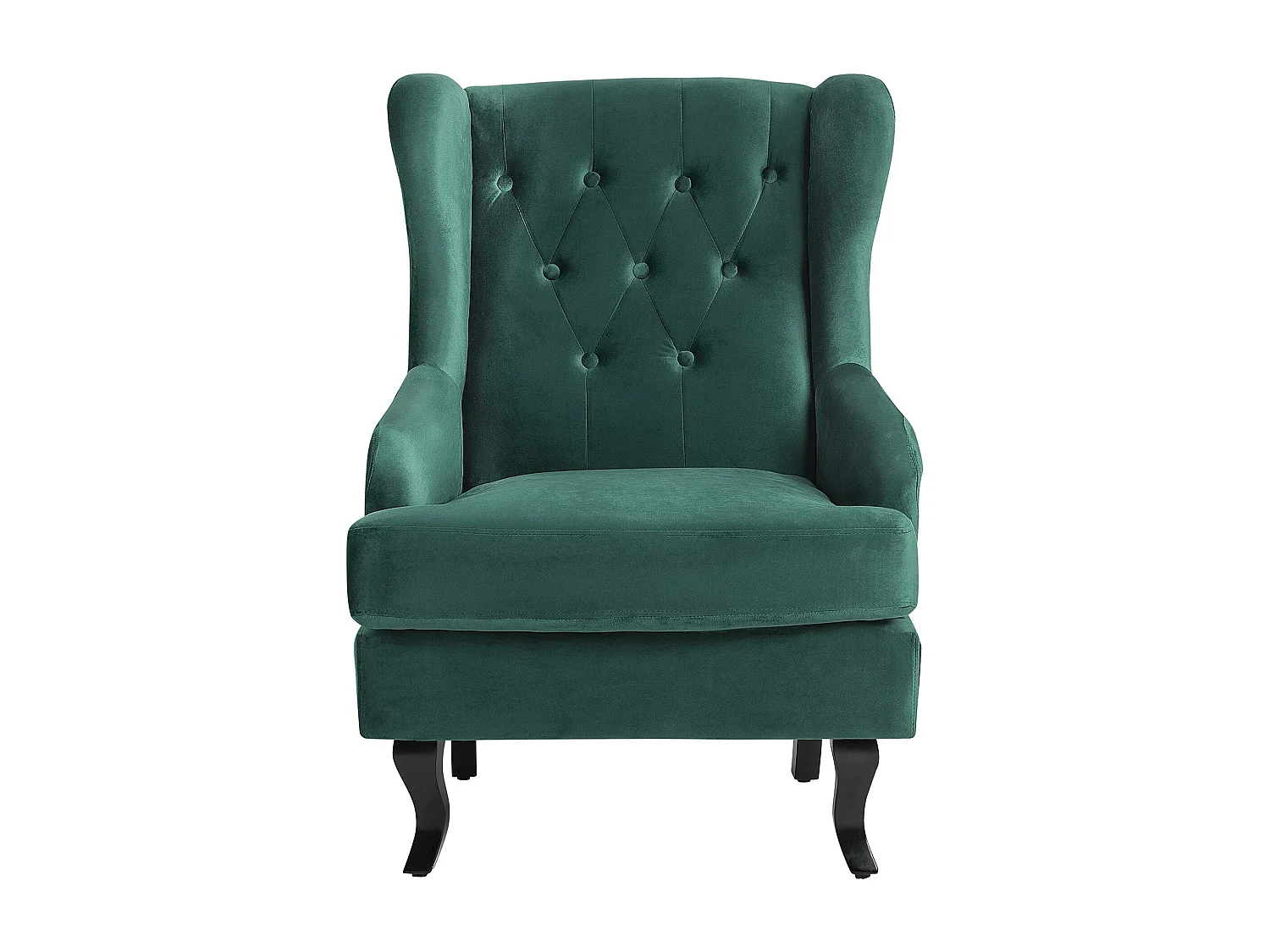 Fauteuil ALTA Fluweel Donkergroen