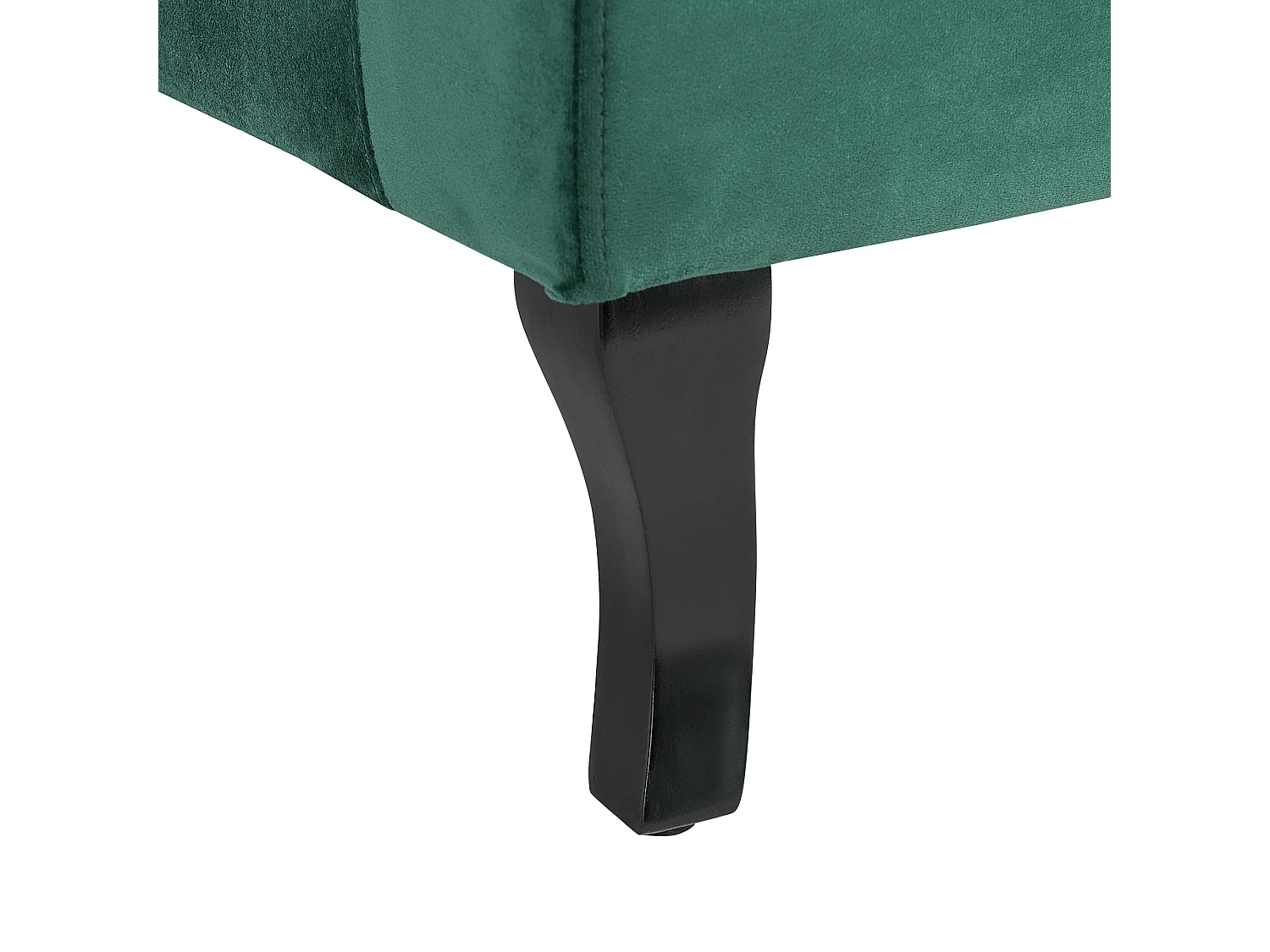 Fauteuil ALTA Velours Vert foncé