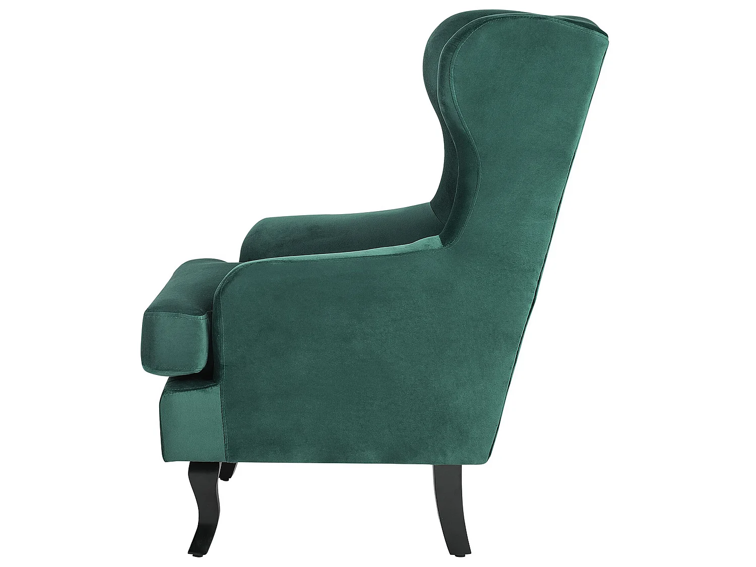 Fauteuil ALTA Velours Vert foncé