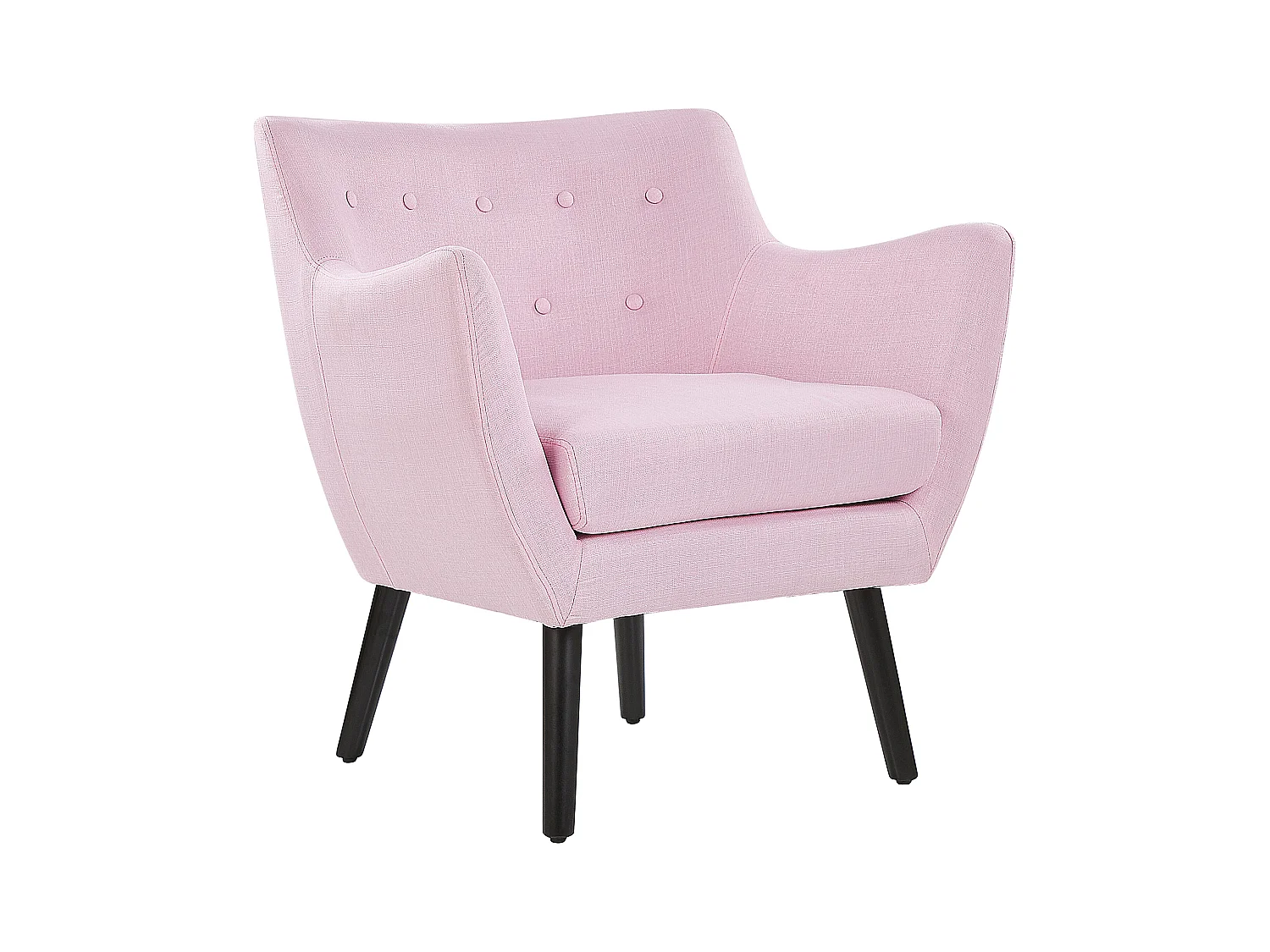 Fauteuil DRAMMEN Stof Roze