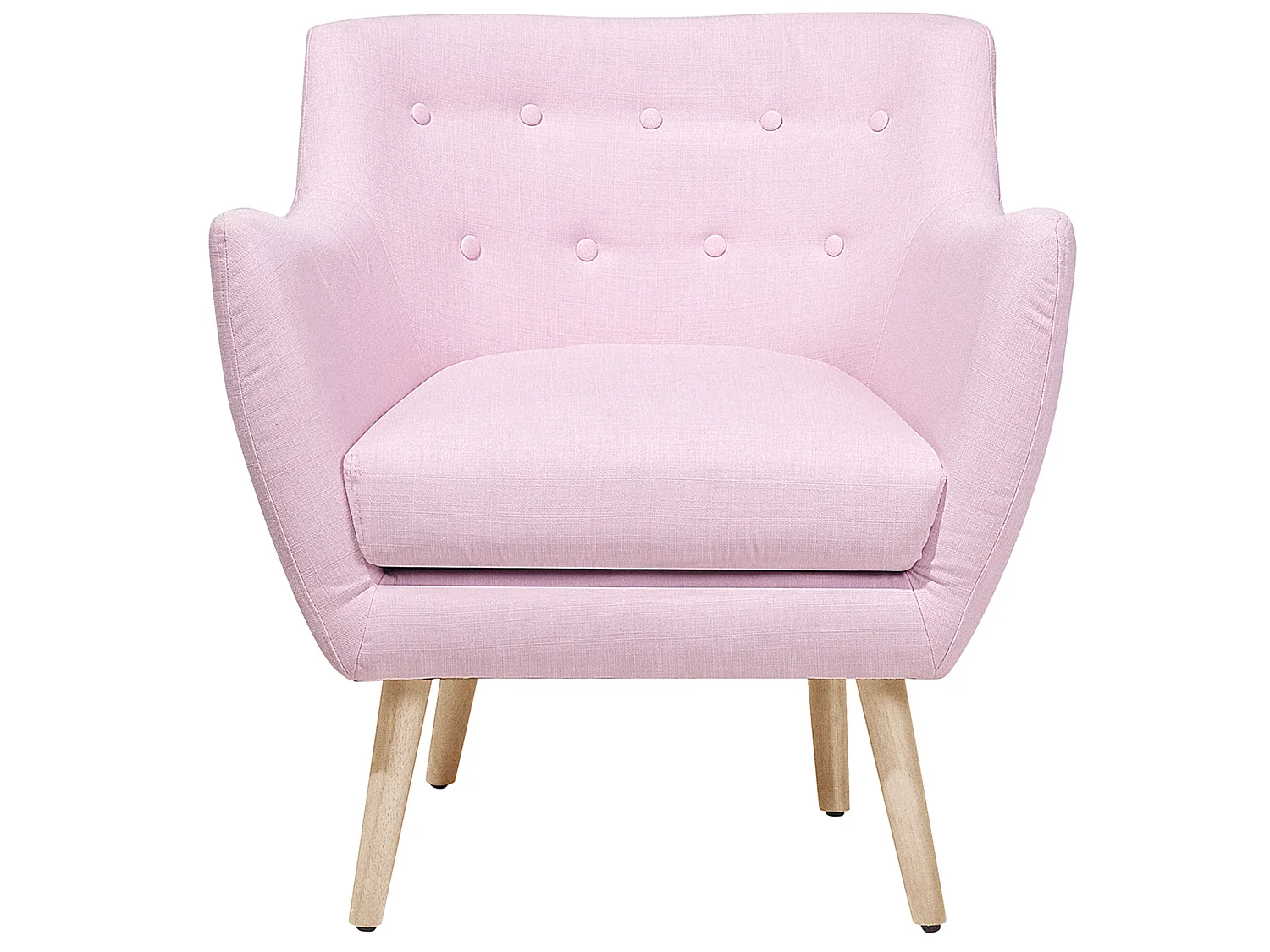Fauteuil DRAMMEN Tissu Rose