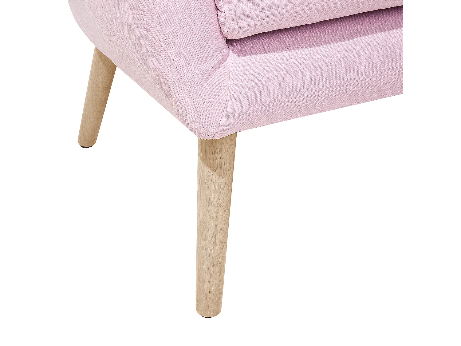Fauteuil DRAMMEN Tissu Rose