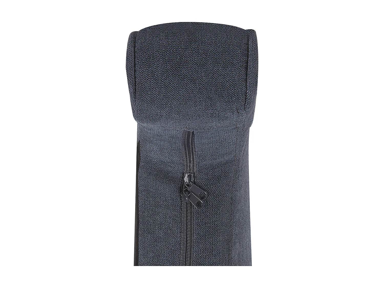 Fauteuil à bascule TRONDHEIM Tissu Gris foncé