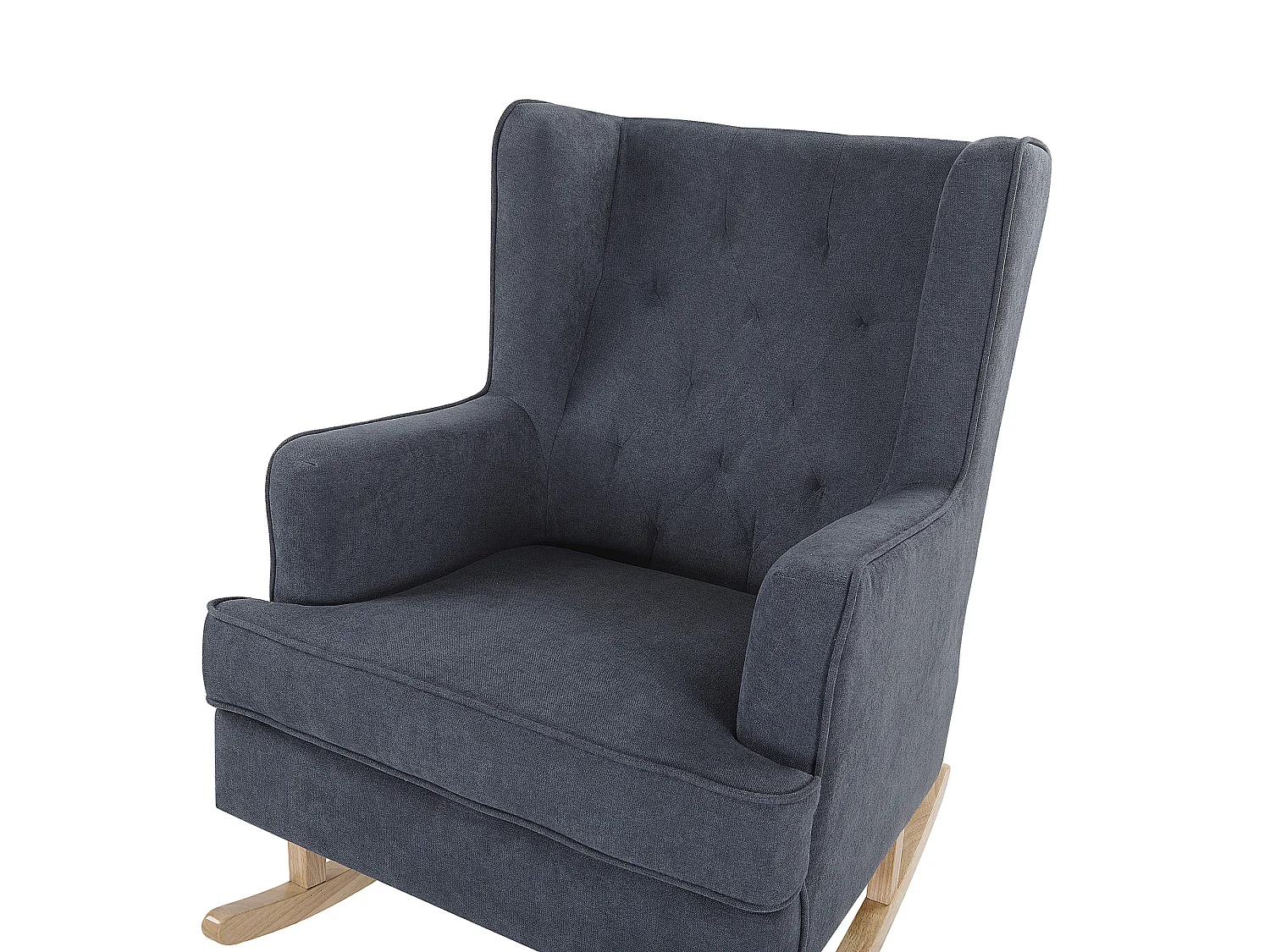 Fotel bujany TRONDHEIM Ciemnoszary