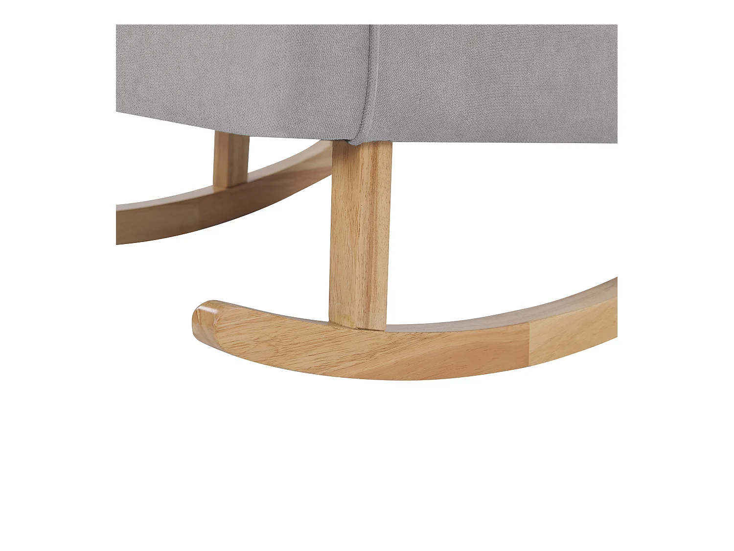 Fotel bujany TRONDHEIM Jasnoszary