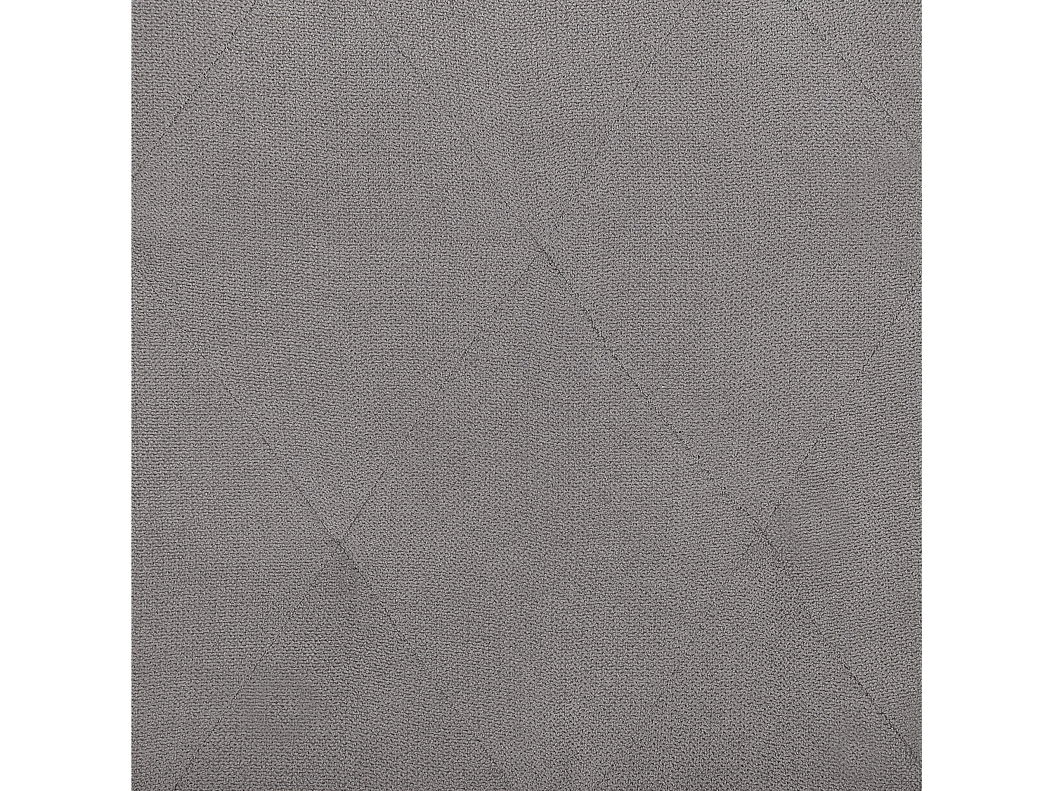 Schaukelsessel Hellgrau mit Armlehnen Polsterbezug Trondheim II