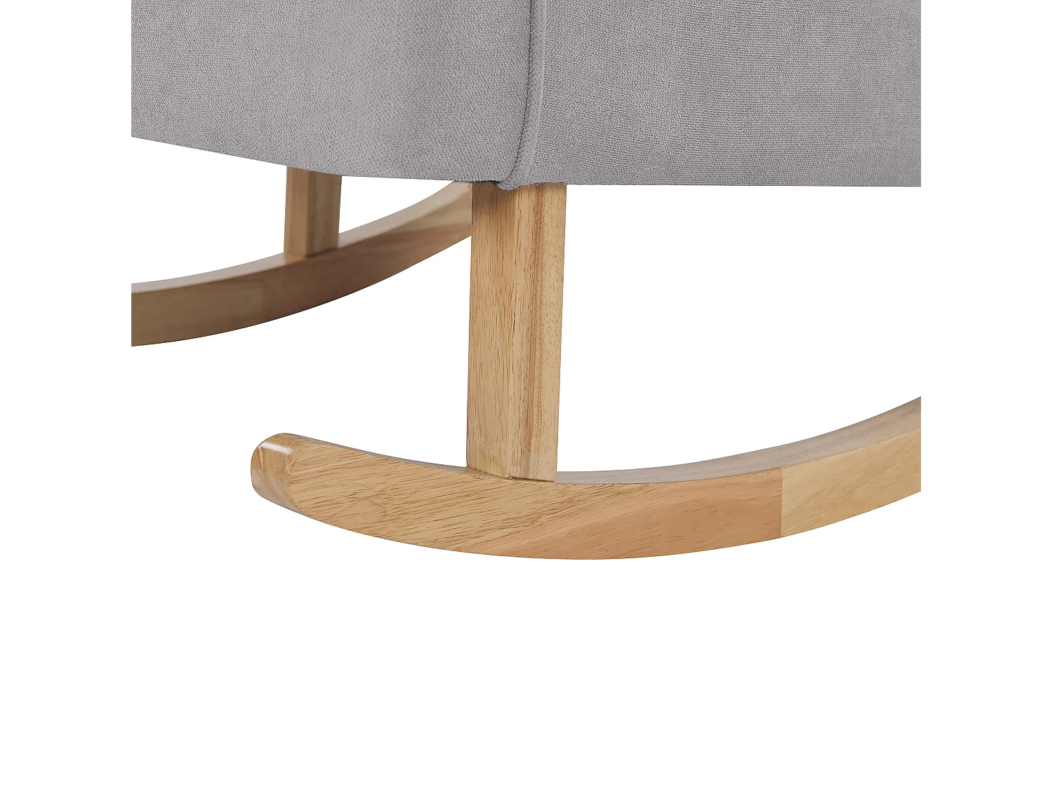 Fotel bujany TRONDHEIM Jasnoszary