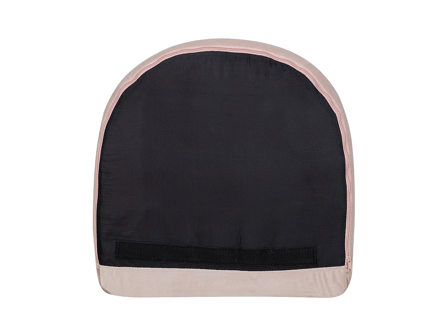 Fauteuil à bascule OXIE Velours Rose pastel