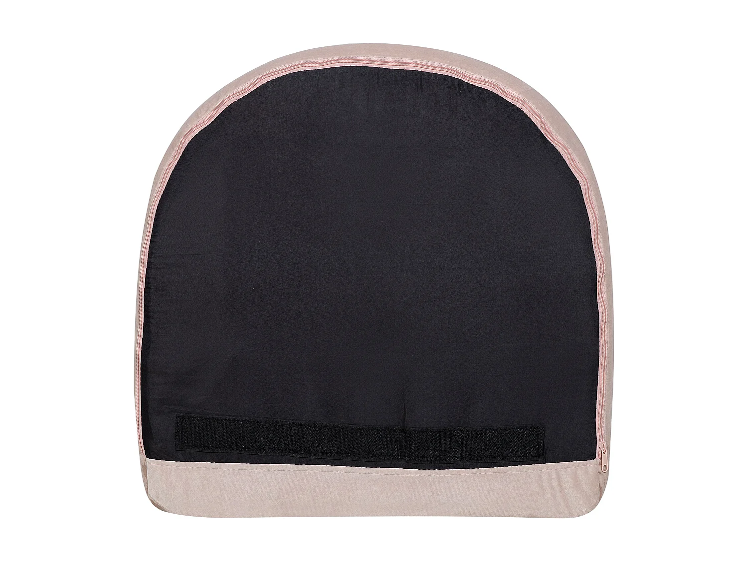 Fauteuil à bascule OXIE Velours Rose pastel