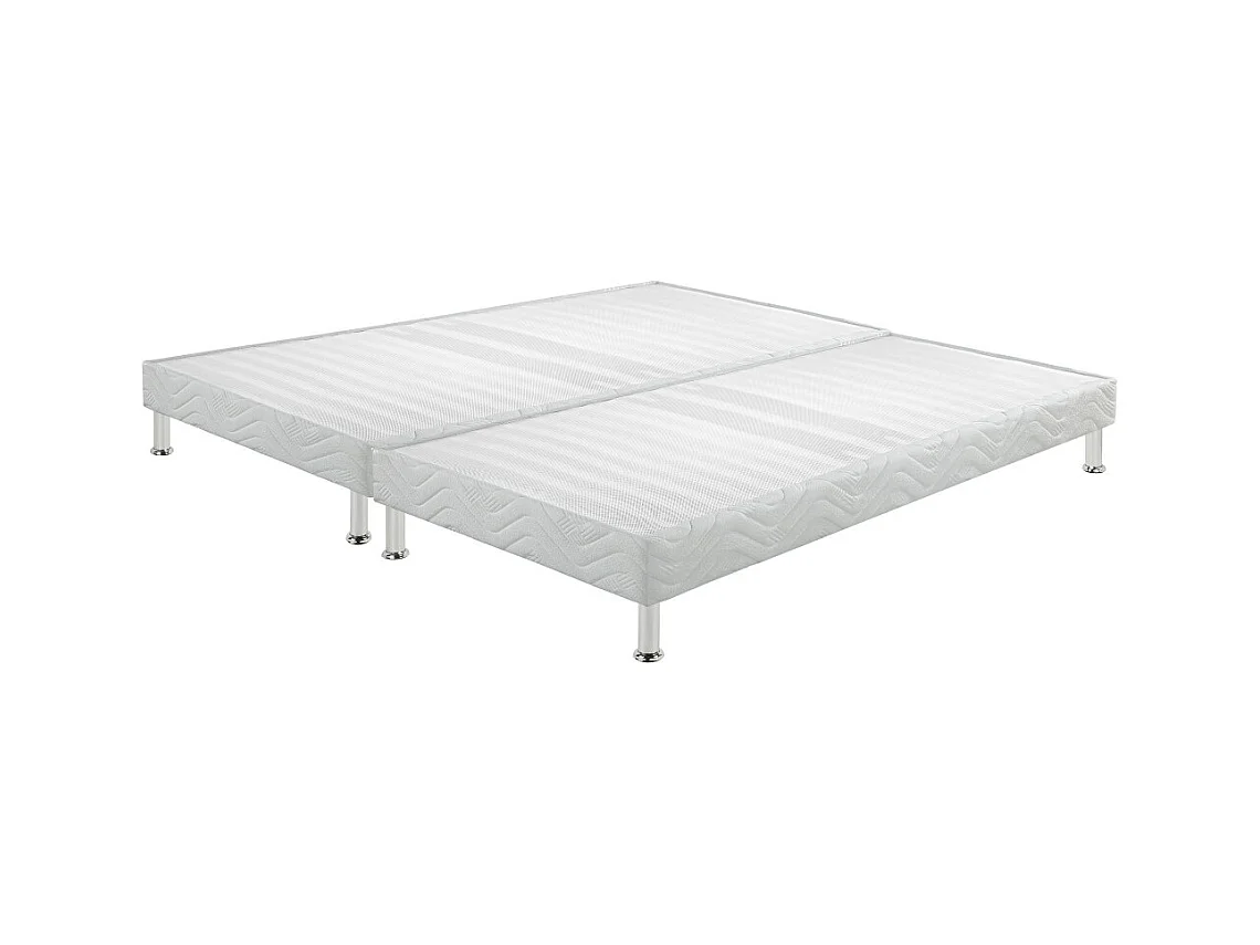 Matelas + sommier tapissier 2x80x200 Latex - Louxor - Soutien ferme - Made in France