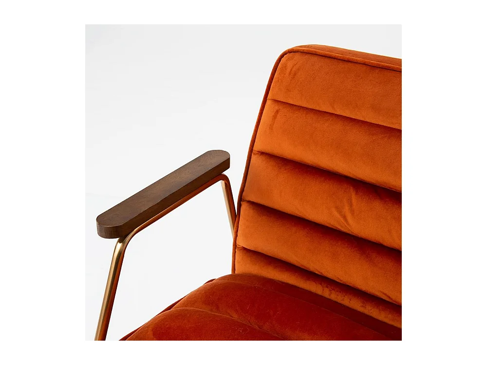 Fauteuil Hutch orange