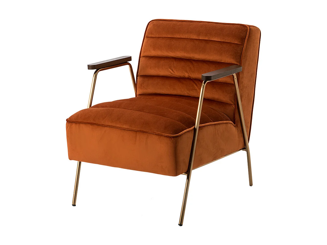 Fauteuil Hutch orange