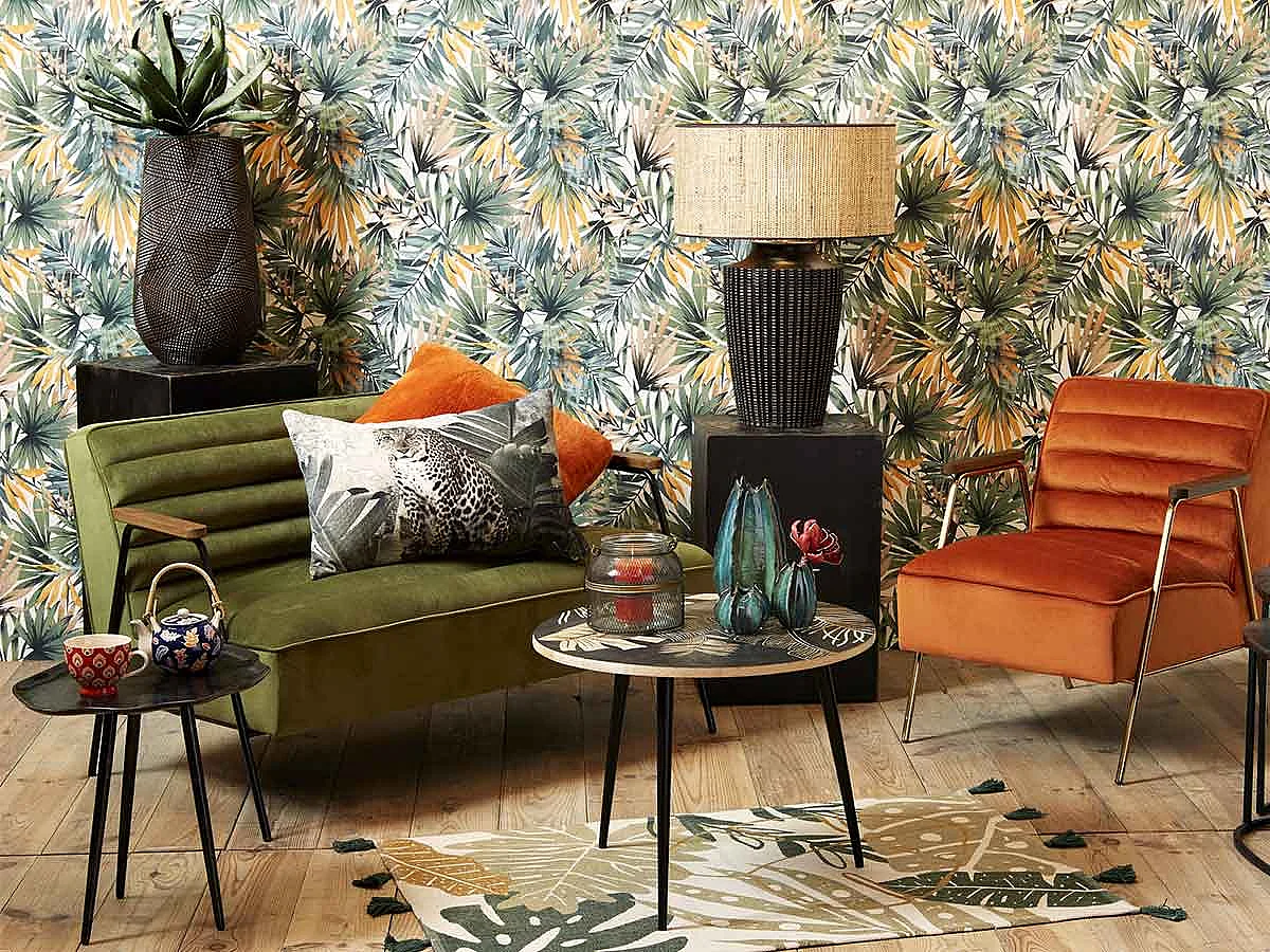 Fauteuil Hutch orange