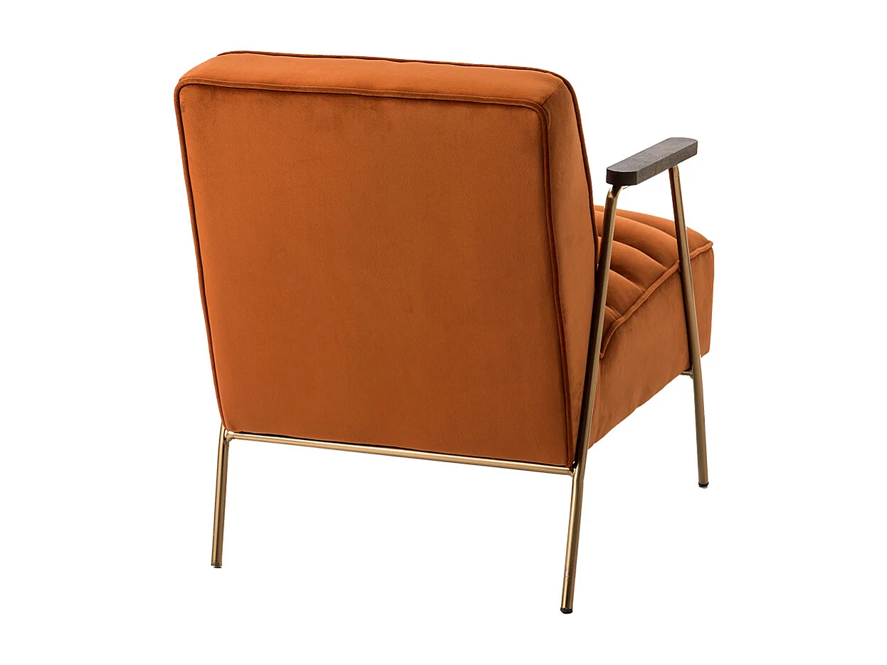 Fauteuil Hutch orange