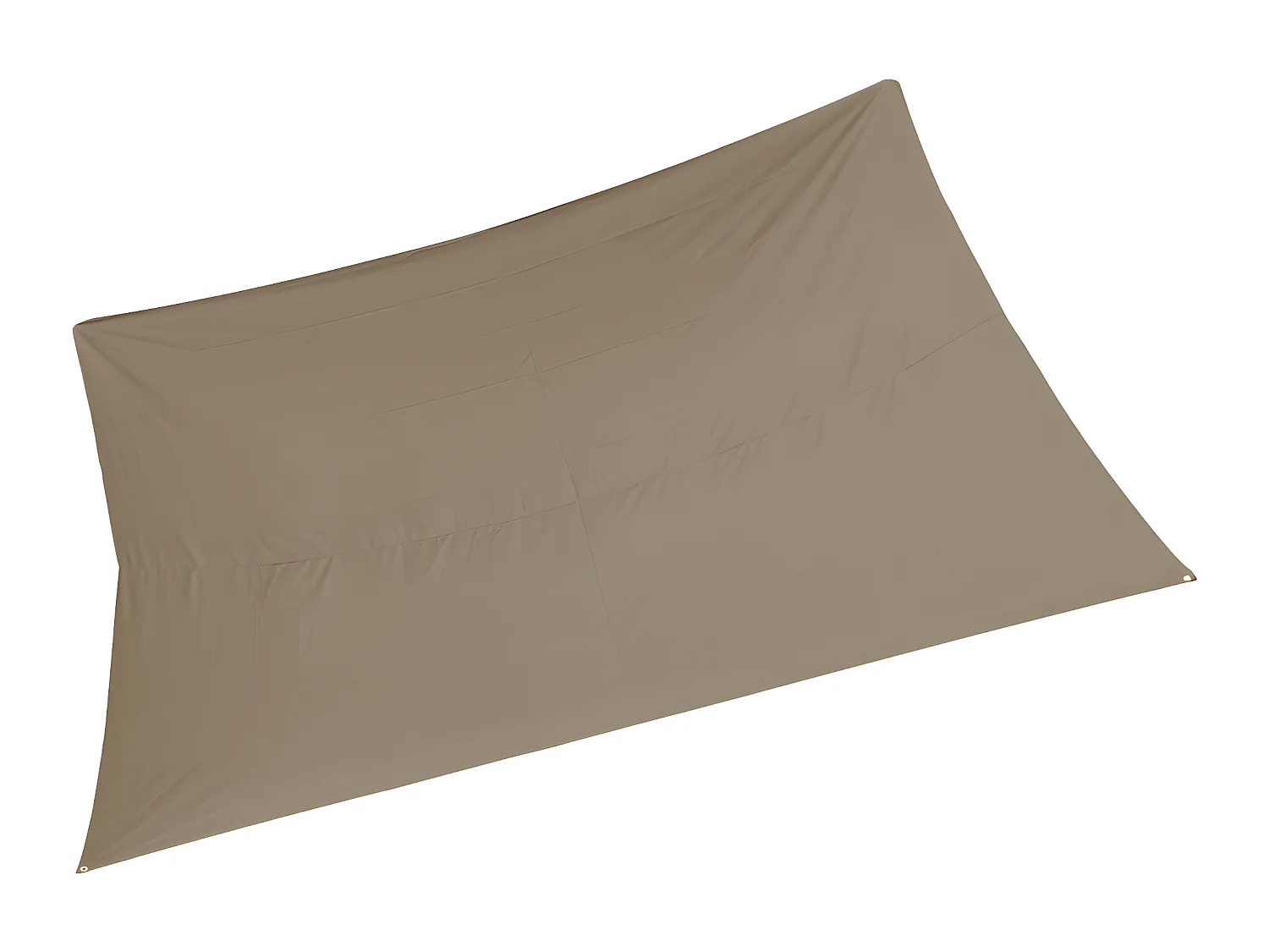 Voile D'ombrage Rectangulaire 3x4m Taupe
