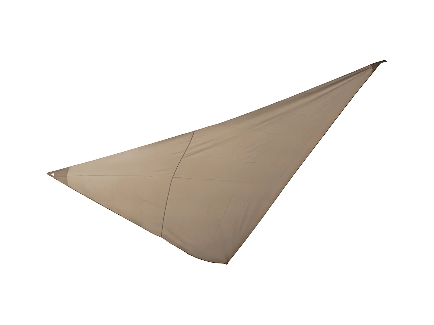 Voile D'ombrage Triangulaire 3x3x3m Taupe