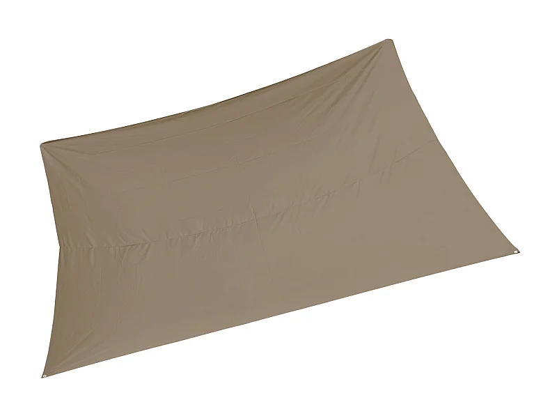 Voile D'ombrage Rectangulaire 2x3m Taupe