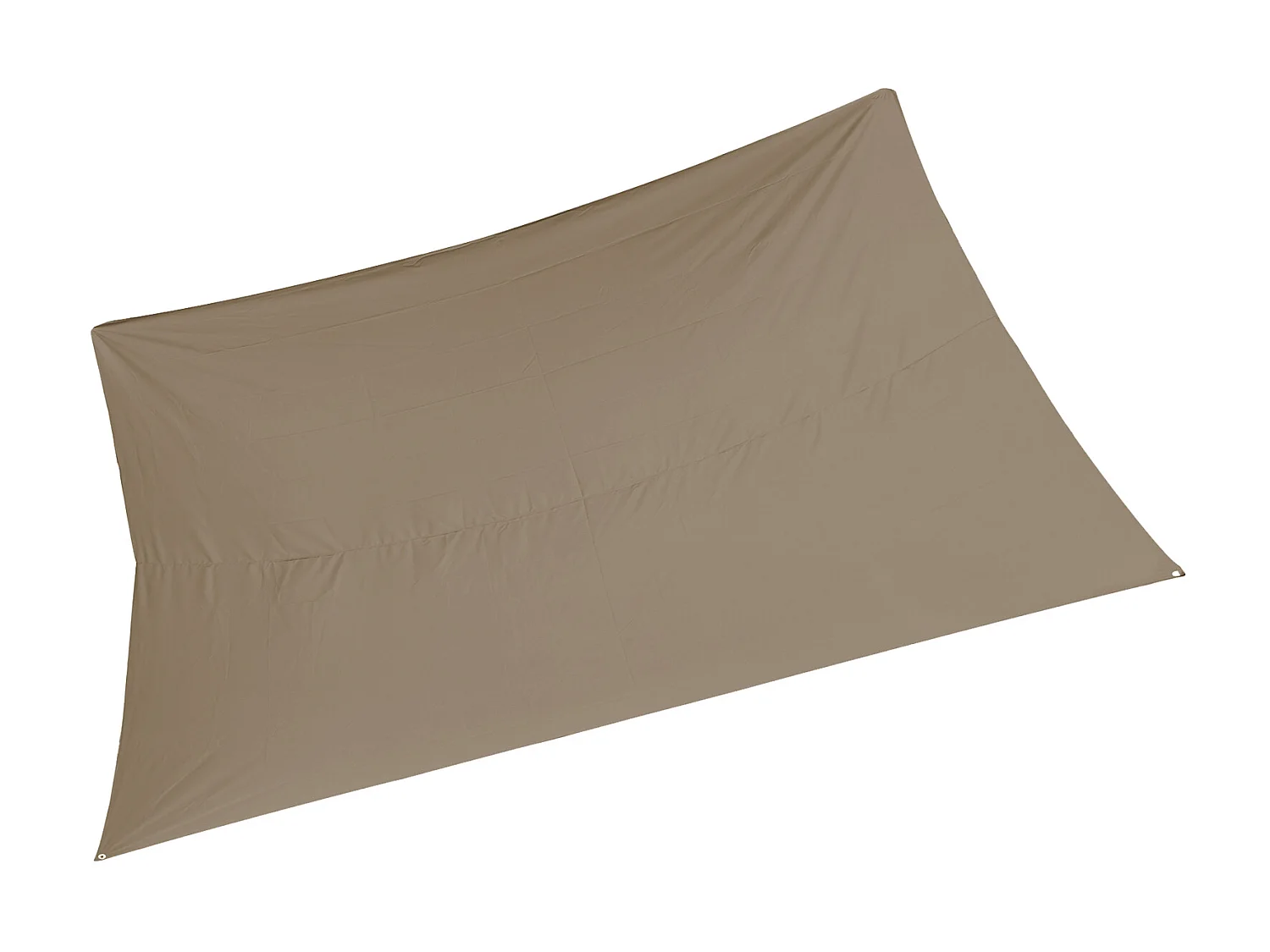 Voile D'ombrage Rectangulaire 2x3m Taupe
