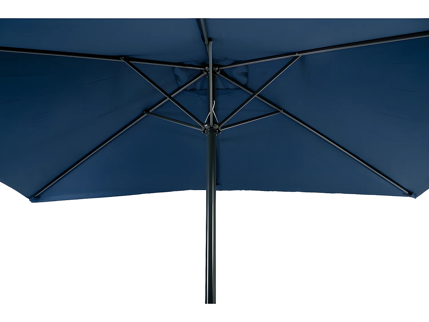 Parasol Rectangle Couleur Bleu Marine 2x3m