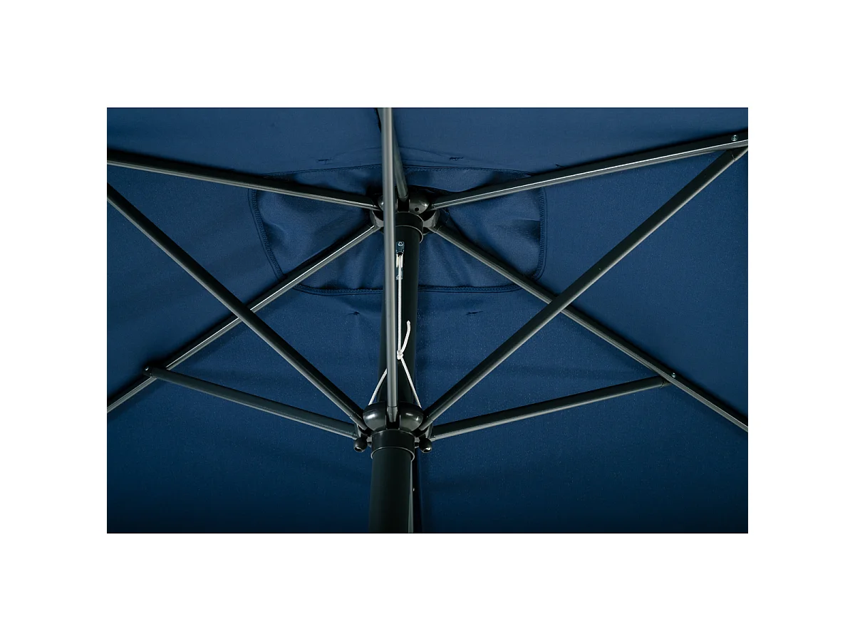 Parasol Rectangle Couleur Bleu Marine 2x3m