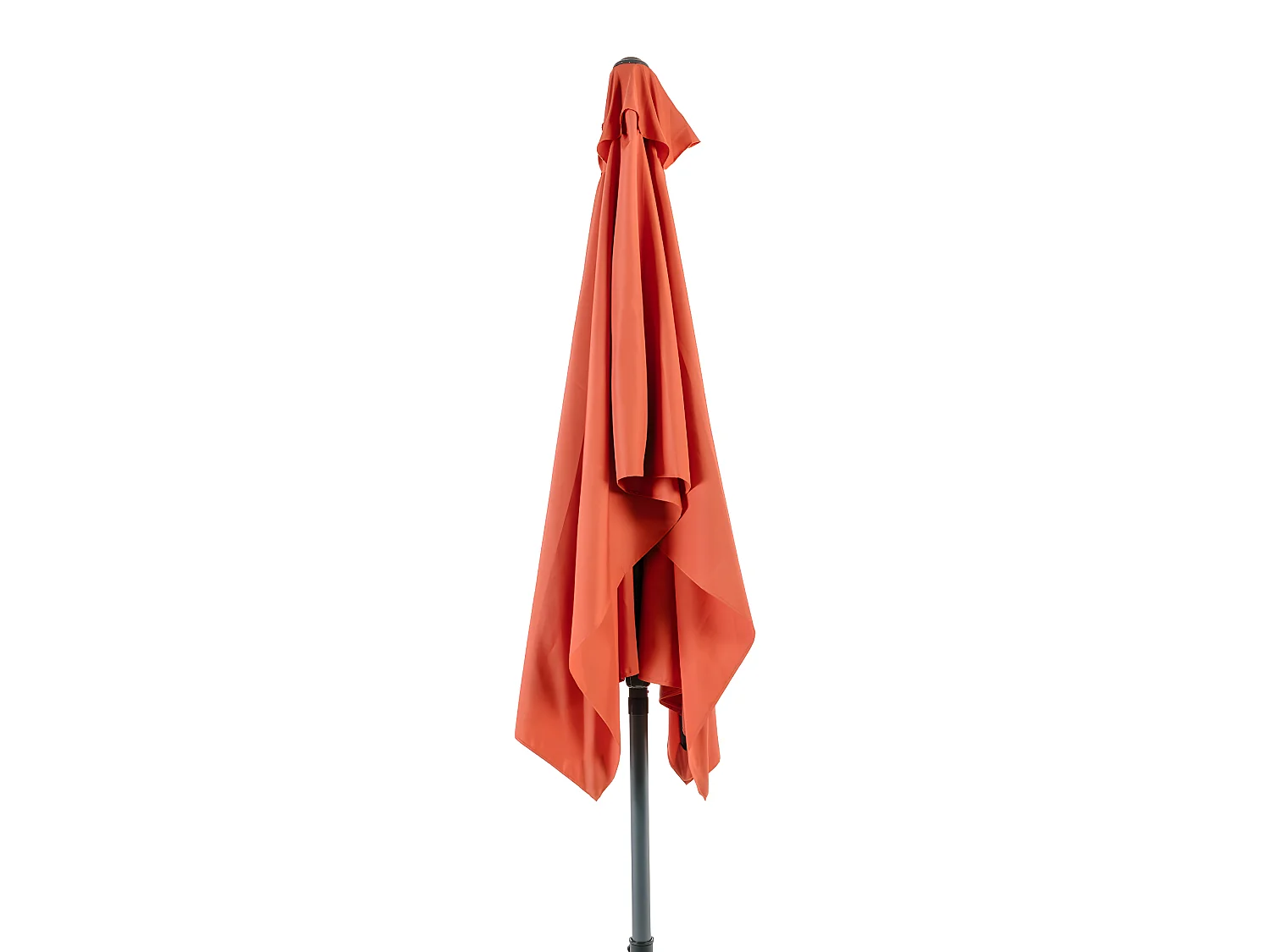 Parasol Rectangle Couleur Orange Brulée 2x3m