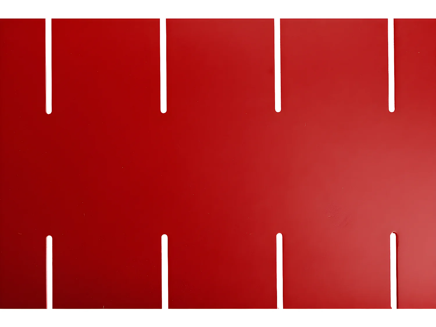 Table Rectangulaire En Aluminium Inari Coloris Piment