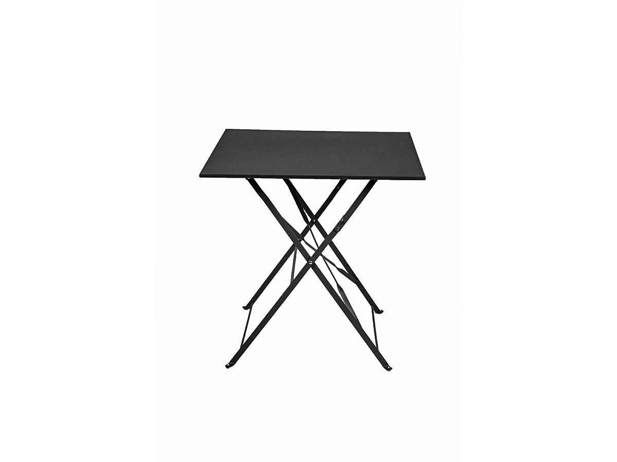 Table Pliante Bistro 70x70 Cm Graphite