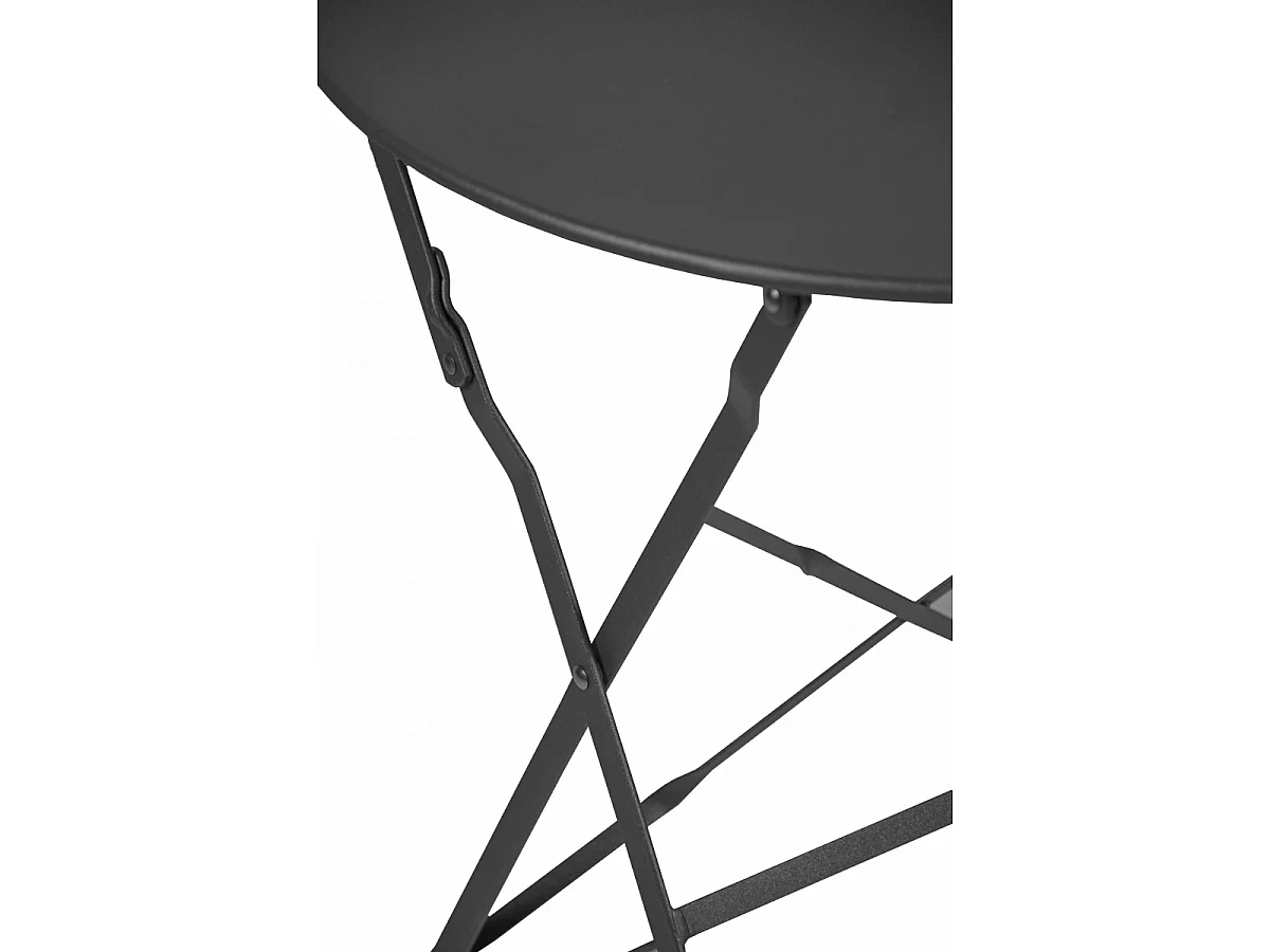 Table Pliante Bistro 60 Cm Graphite