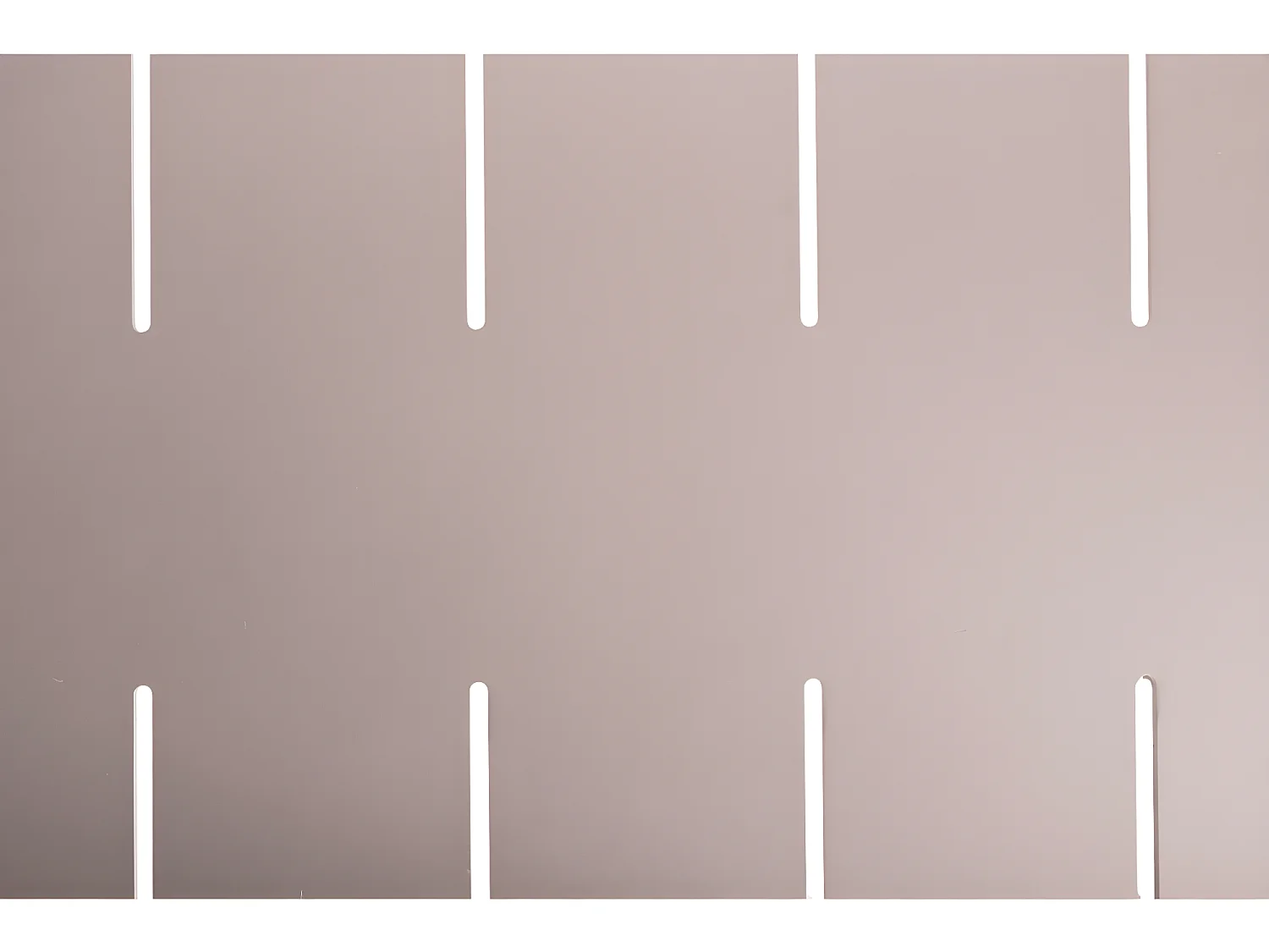 Table Rectangulaire En Aluminium Inari Coloris Muscade