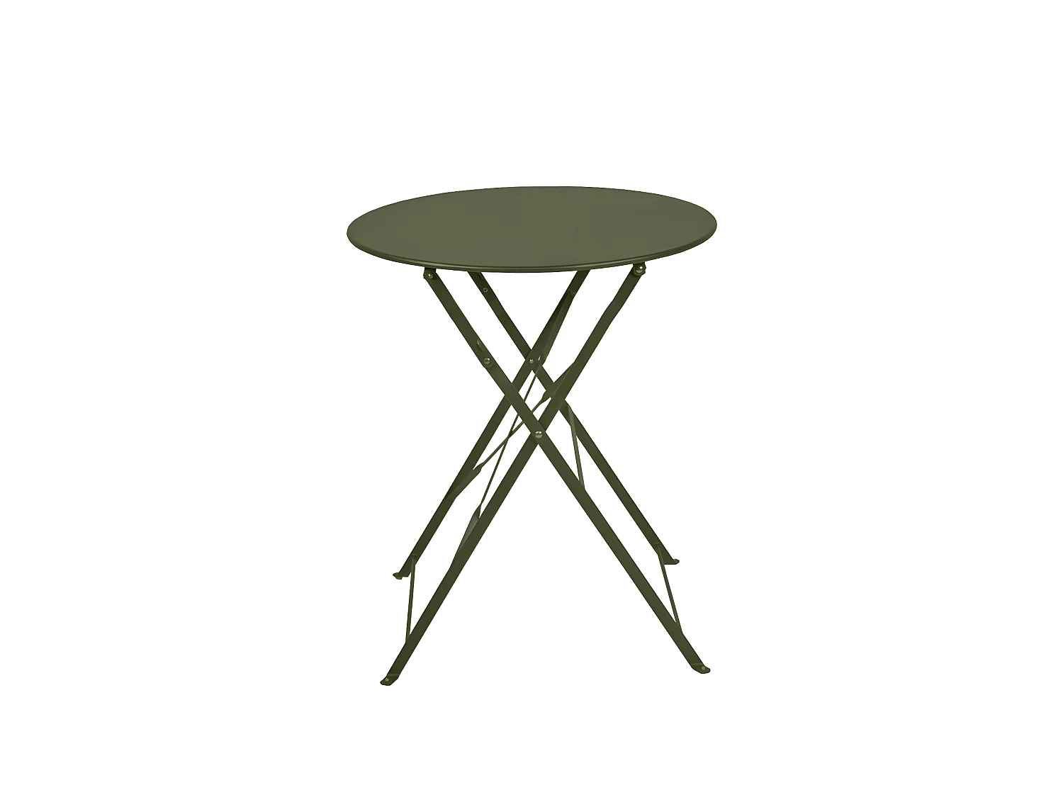 Table Pliante Bistro 60 Cm Kaki