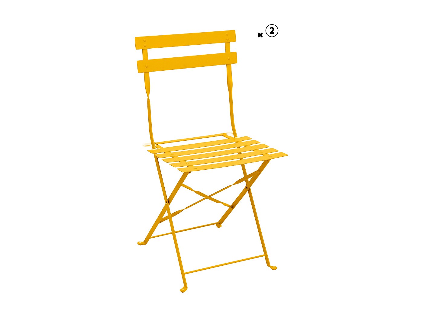 Lot 2 Chaises Pliantes Acier Beige – Chaise Bureau & Invités Robuste 130 Kg, Pliage Facile