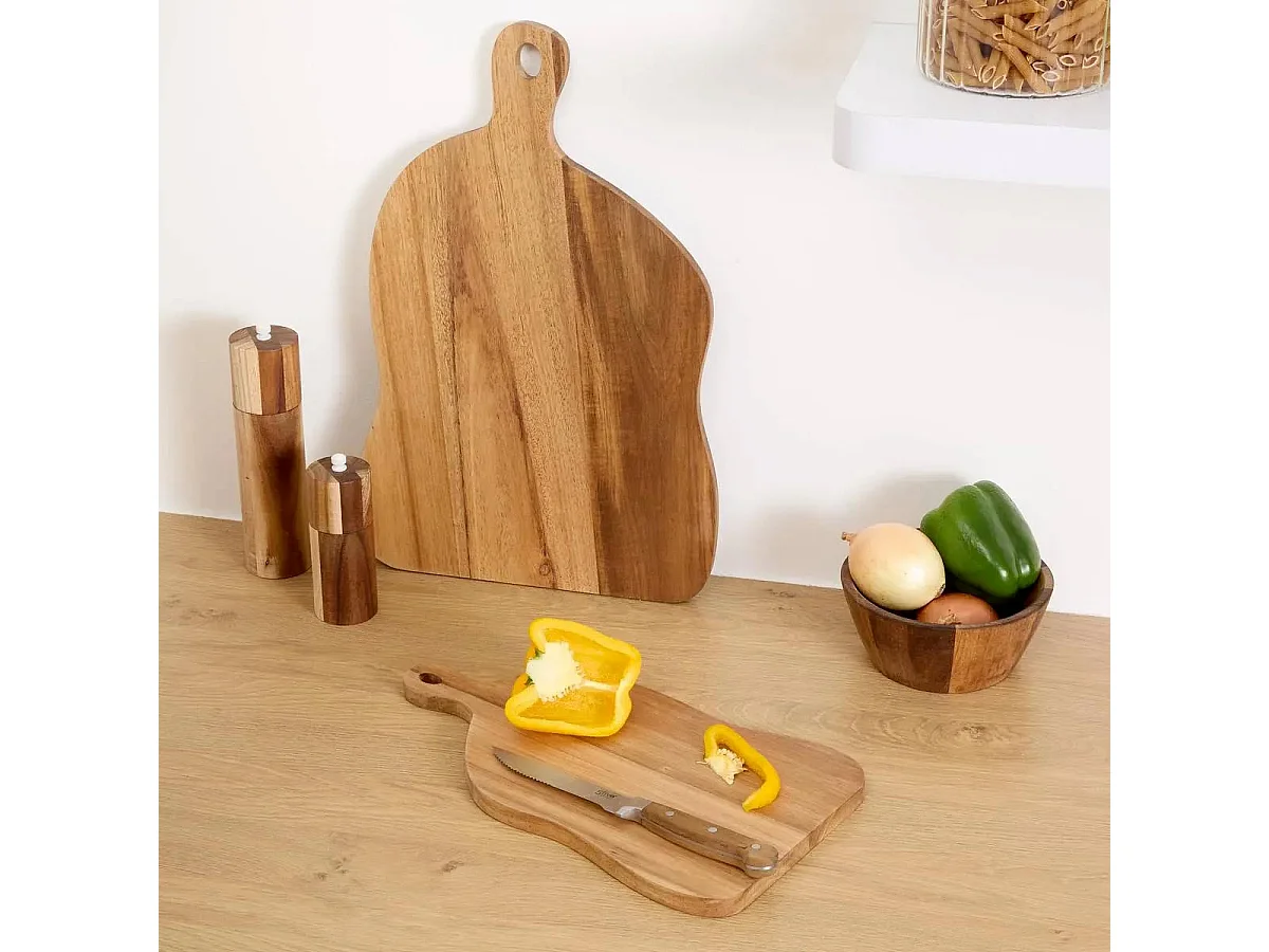 Planche à Découper en Bois "Organik" 35cm Naturel