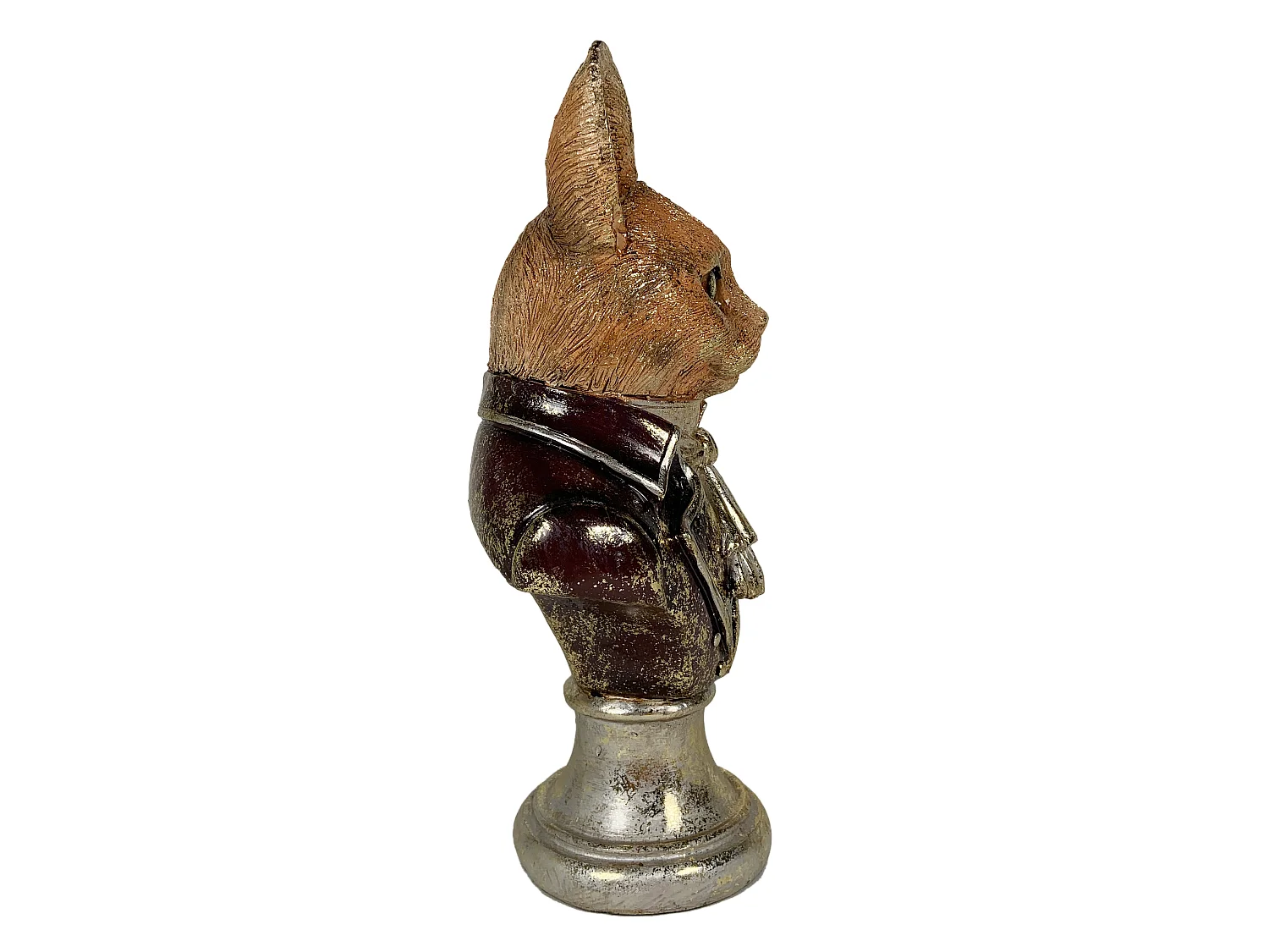 Statue buste chat 16x11x28.5cm