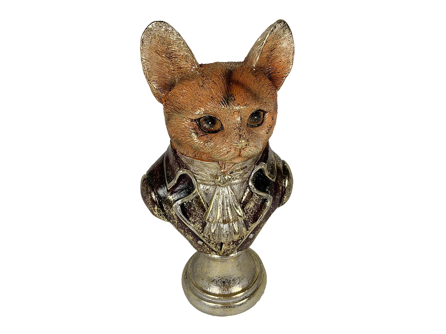 Statue buste chat 16x11x28.5cm
