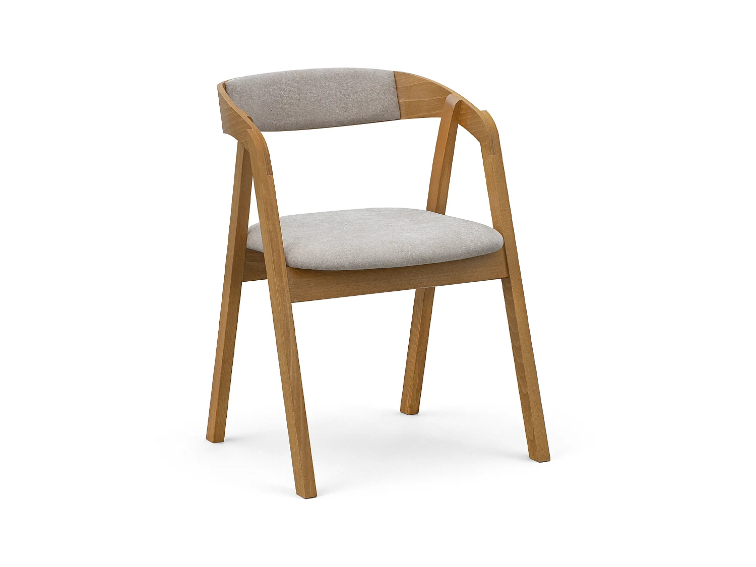 Zestaw: stół 160–210 cm i 6 krzeseł, dąb rustykalny – OLMO