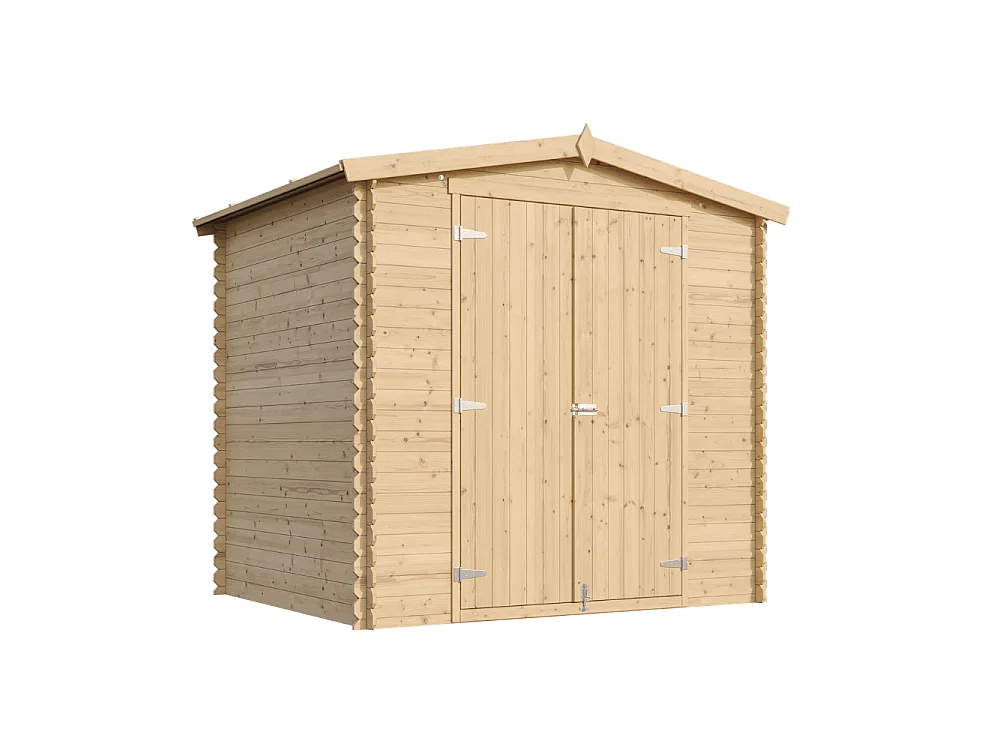 Houten Tuinhuis zonder Vloer -  4.33 m² / 226x236xH218 cm - M369C1