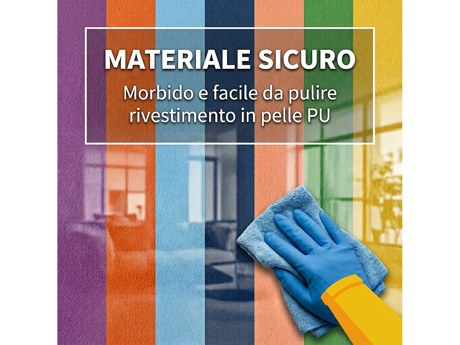 Set di 7 costruzioni morbide per bambini da 1 a 3 anni multicolore