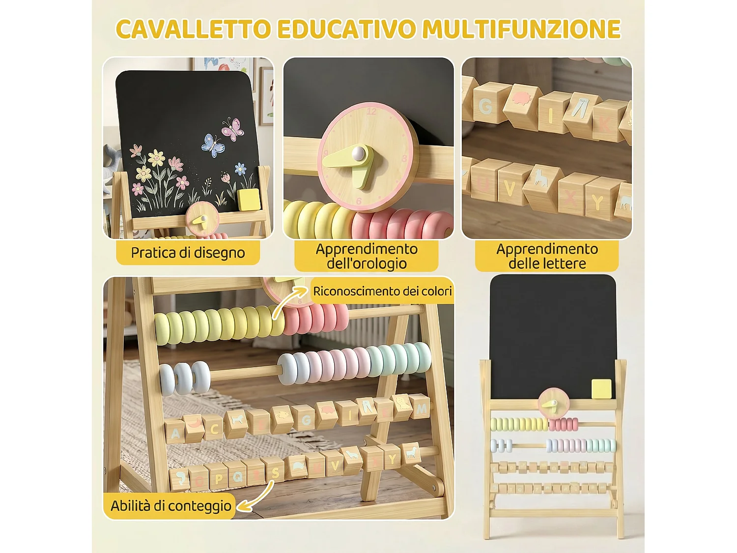 Set di 2 Lampade da Tavolo Moderne con Porte USB in Acciaio, Bianco