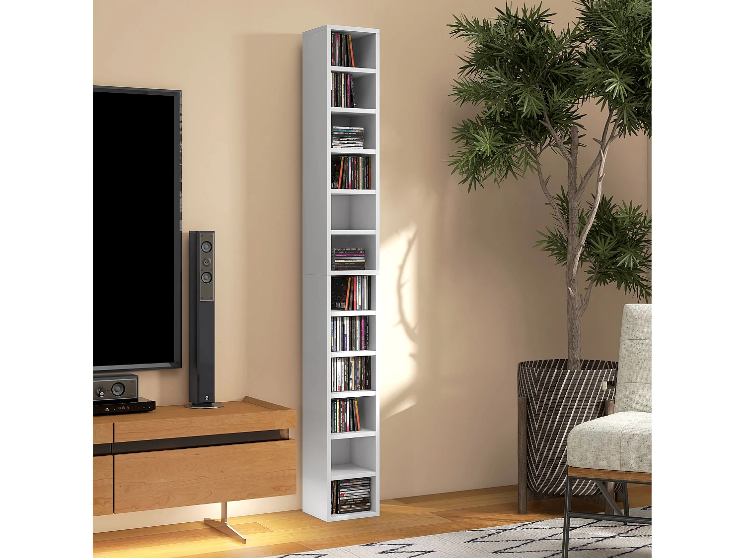Materasso pieghevole portatile in memory foam bianco