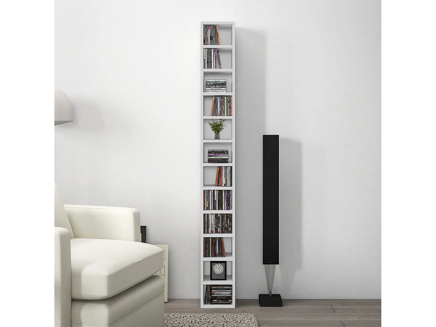 Materasso pieghevole portatile in memory foam bianco