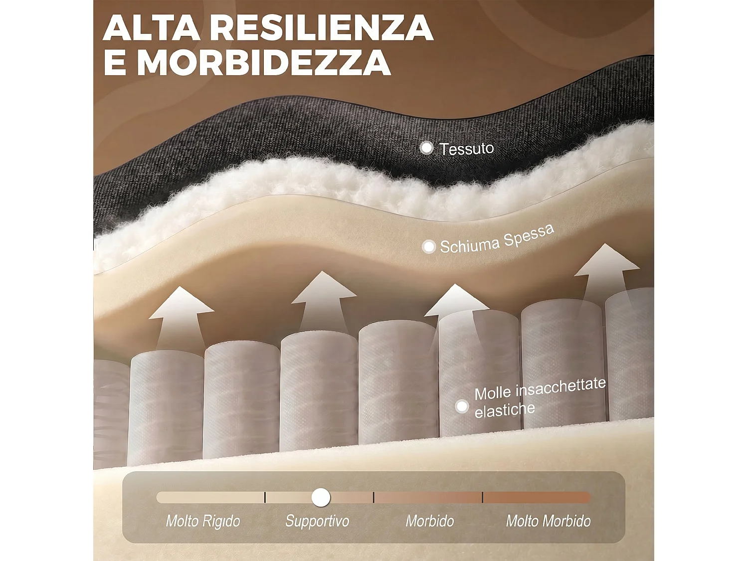 Poltrona relax reclinabile in tessuto effetto lino grigio scuro