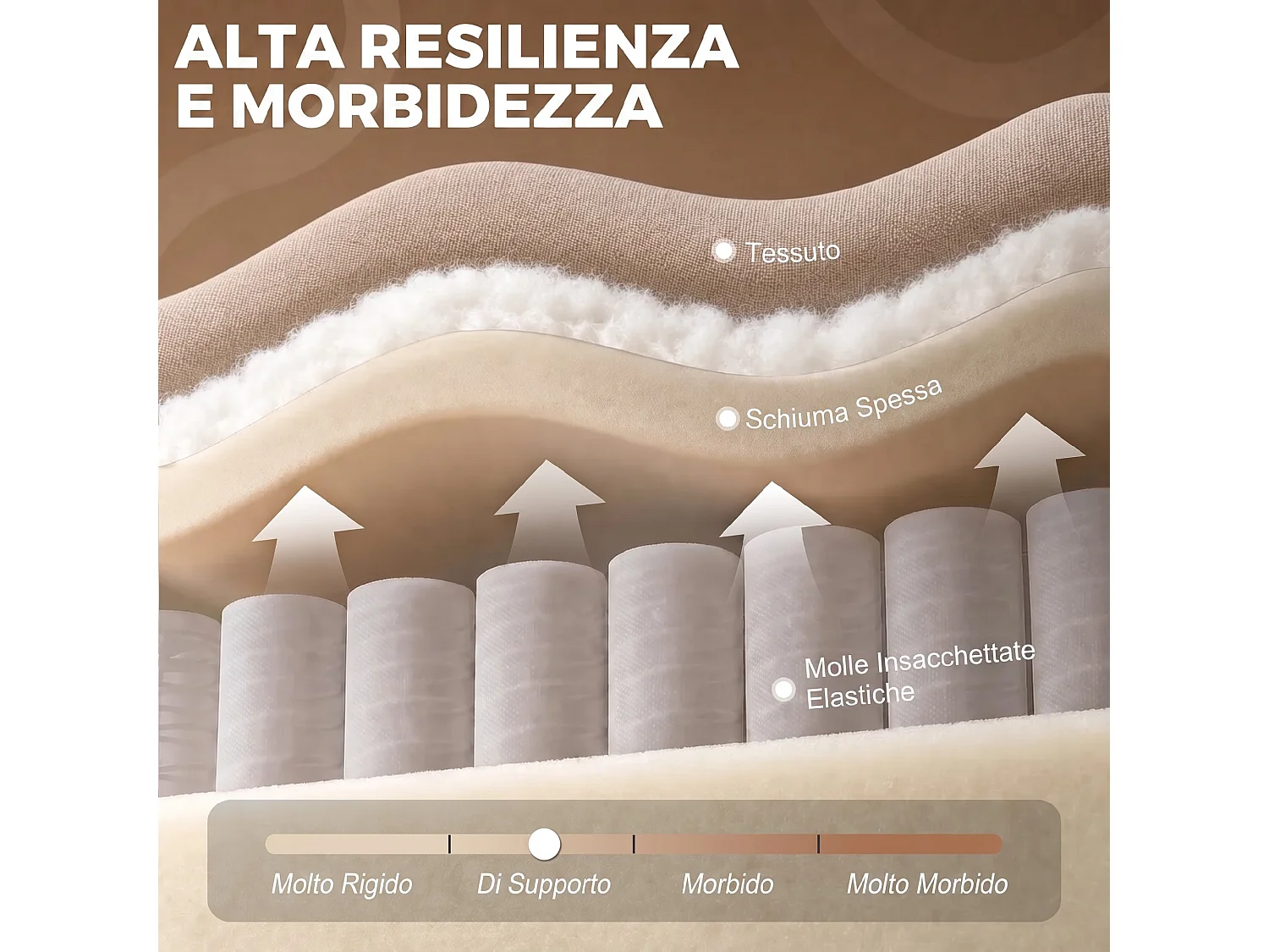 Poltrona relax reclinabile in tessuto effetto lino beige