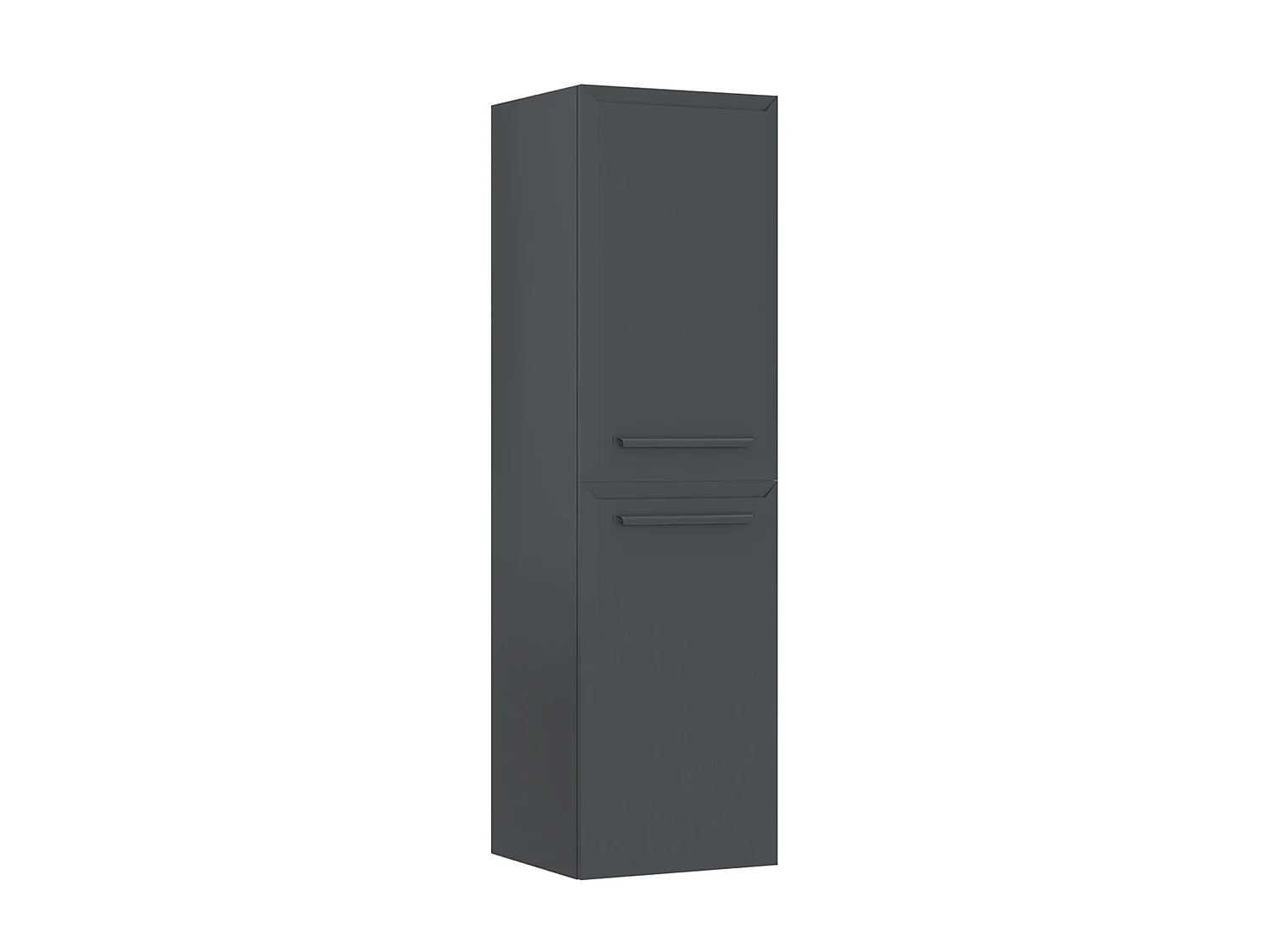 Armoire de Salle de Bain "Nuvola 40 v3" - 40 x 32 x 138 cm - Anthracite