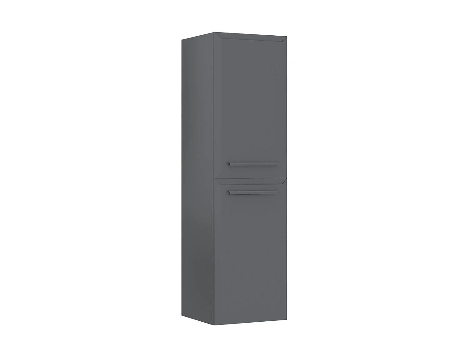 Armoire de Salle de Bain "Nuvola 40 v3" - 40 x 32 x 138 cm - Grey