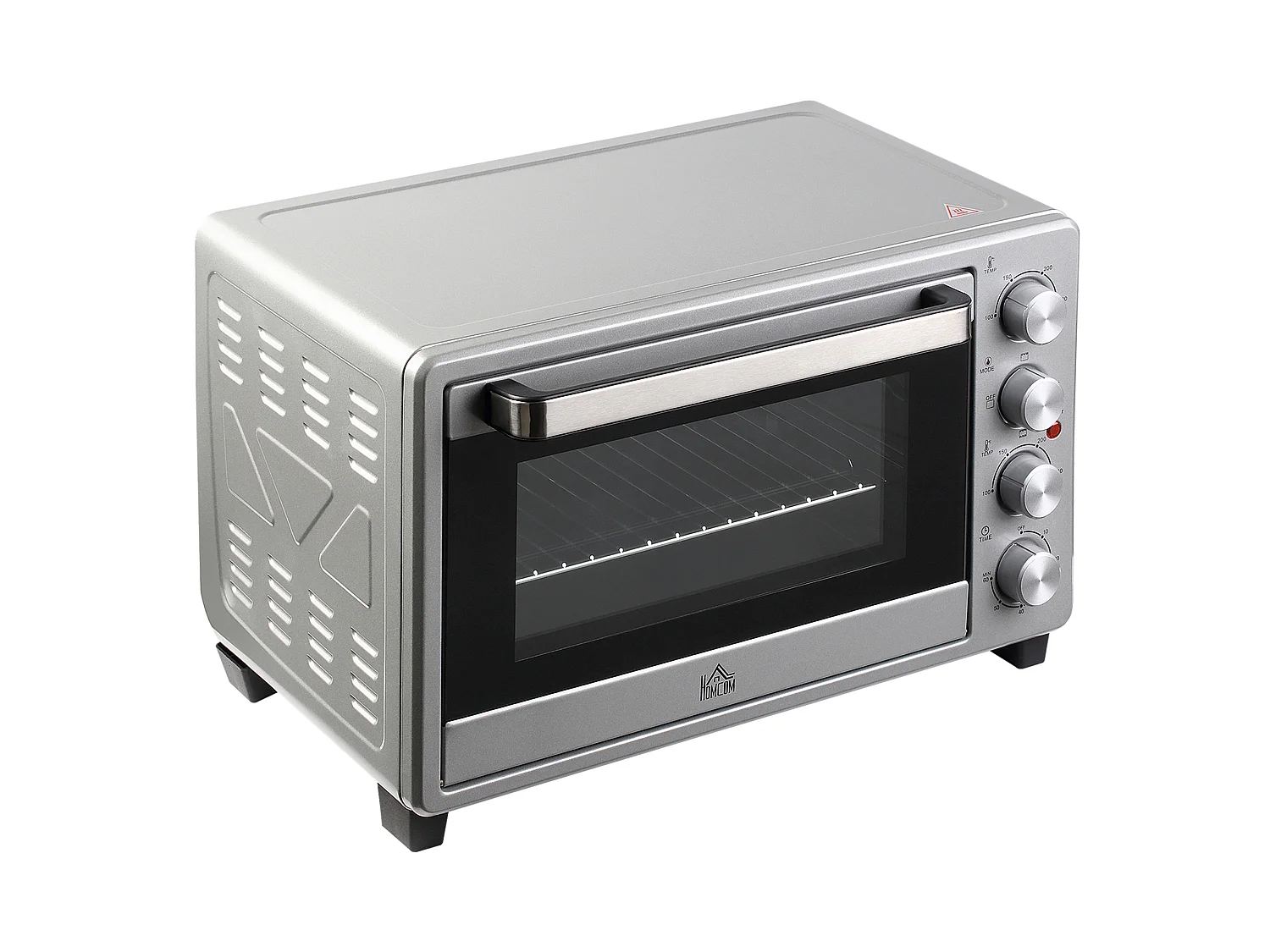 HOMCOM Fornetto Elettrico 32L Regolazione Temperatura 3 Metodi Cottura